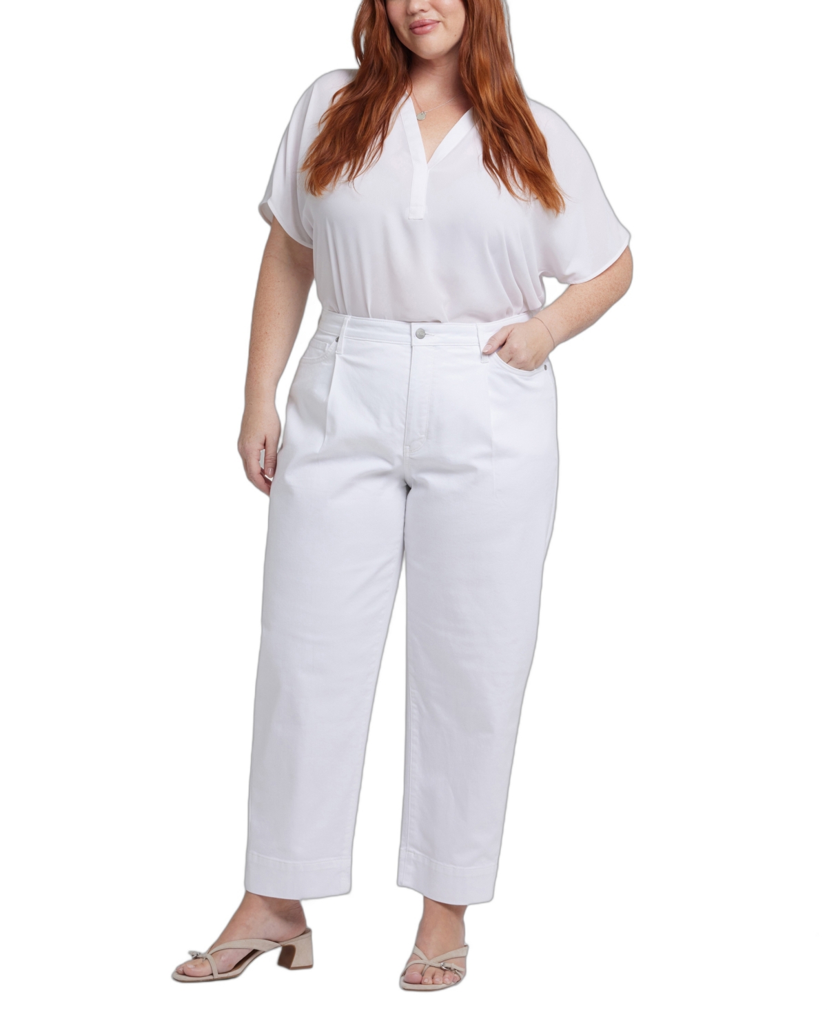 Nydj Plus Size Balloon Ankle Jeans