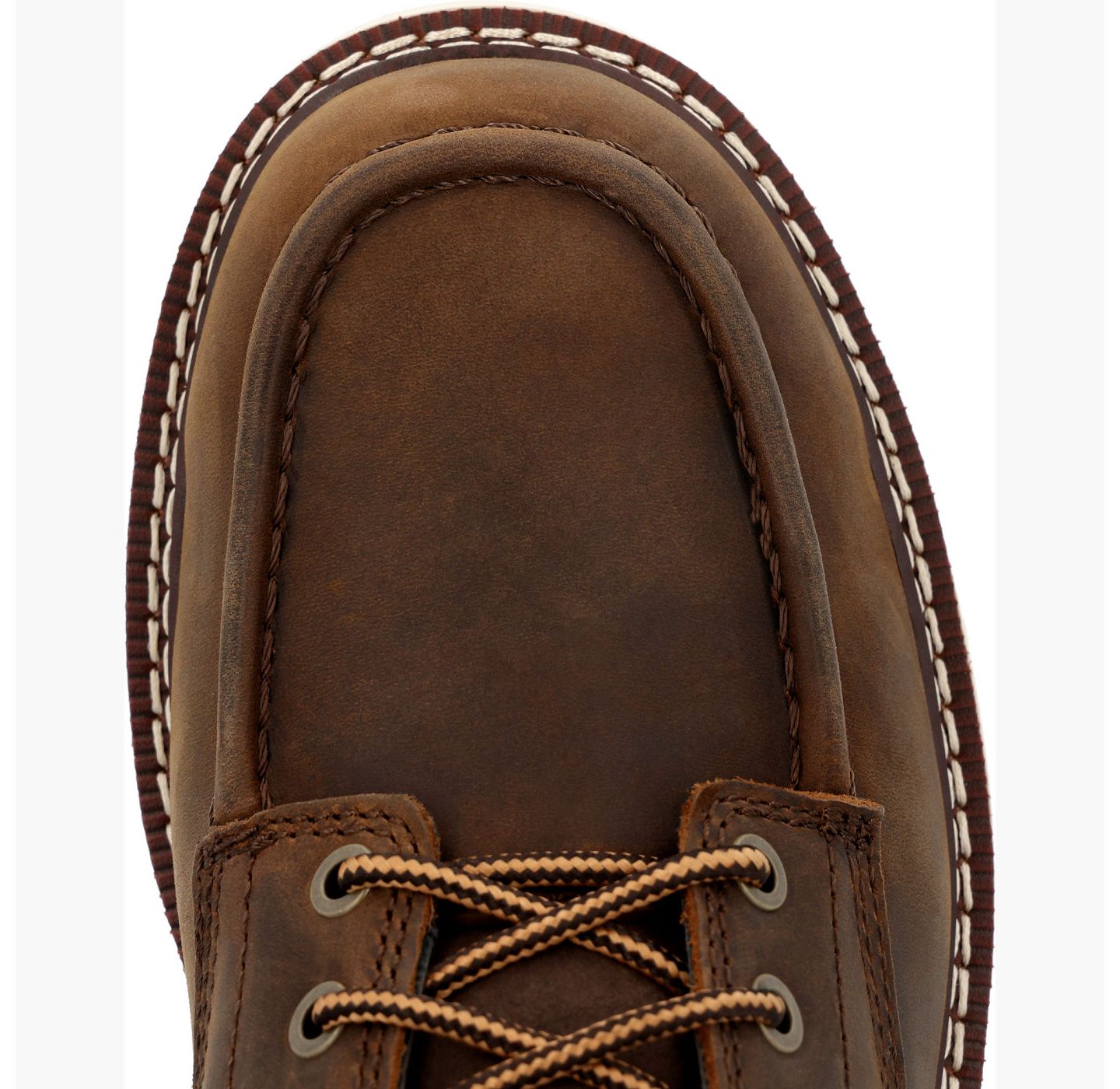 Мужские ботинки GEORGIA BOOT Core 37 Wedge Steel Toe Work Boot, цвет: Коричневый — фото 8