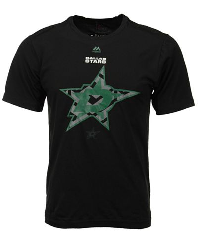 Majestic Men's Dallas Stars Solid Win Synthetic T-Shirt
