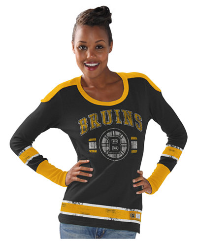 G3 Sports Women's Long-Sleeve Boston Bruins PP Thermal T-Shirt