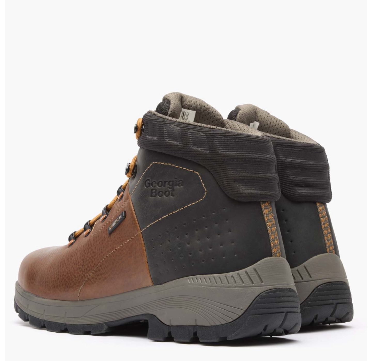Мужские ботинки GEORGIA BOOT Eagle Trail Waterproof 5" Hiker in Brown/Orange, цвет: Коричневый — фото 4