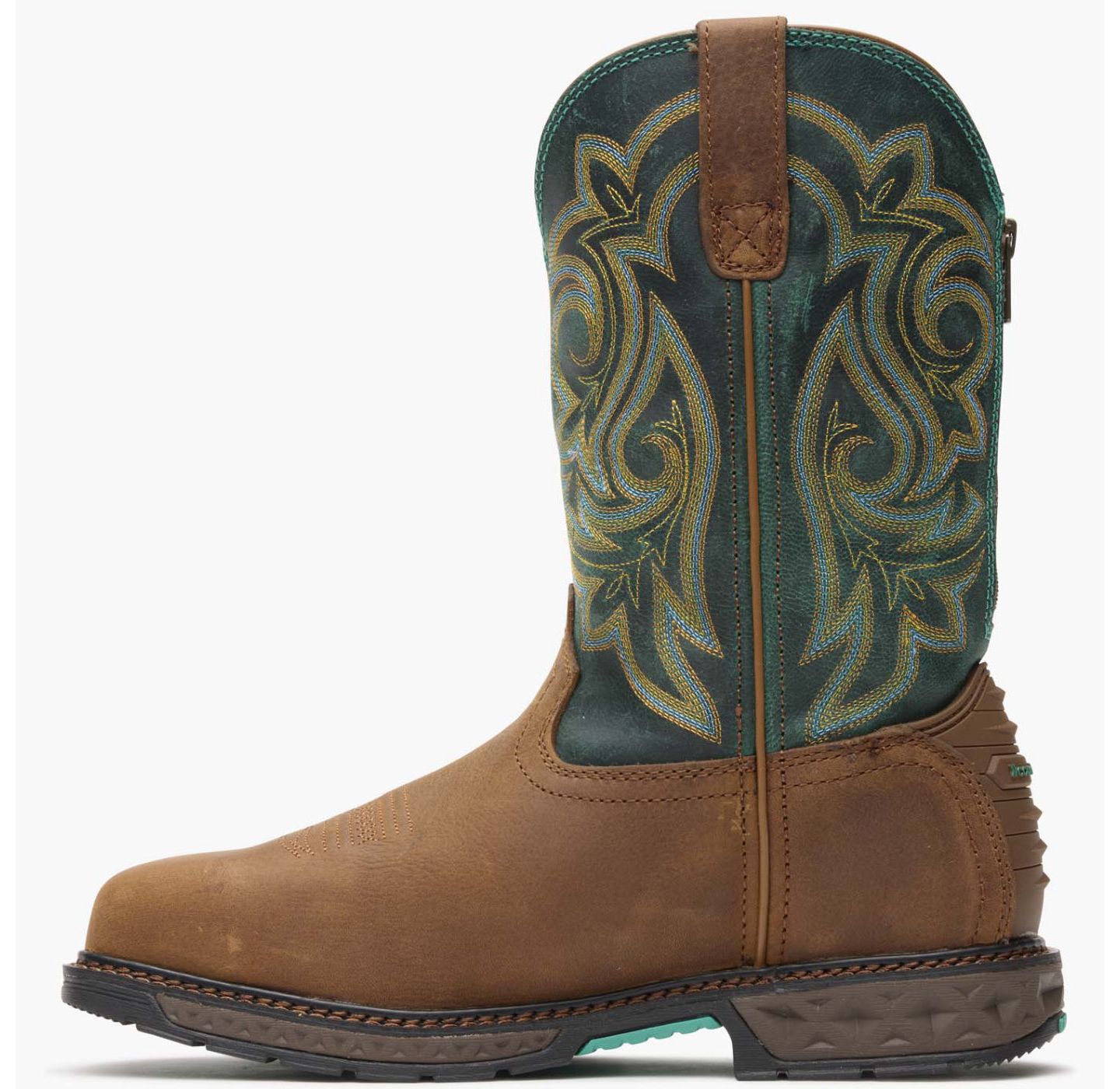 Женские ботинки GEORGIA BOOT Carbo-Tec LT Steel Toe Waterproof Pull-On, цвет: Коричневый — фото 8