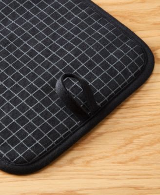 Gourmet Series Gridlines Pot Holder Set, Pack of 2