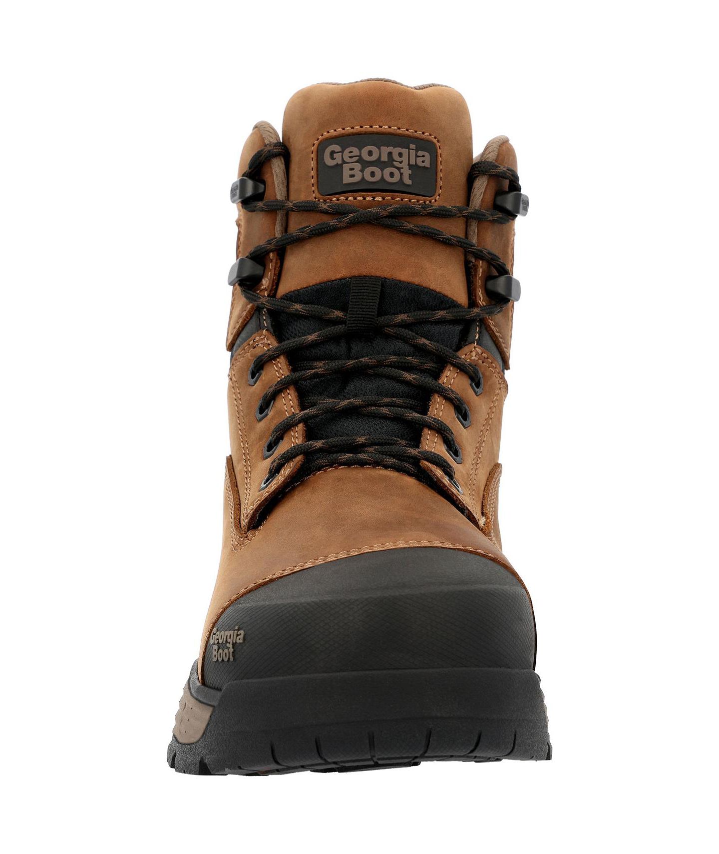 Мужские ботинки GEORGIA BOOT Durablend Edge 6" Waterproof Alloy Toe Work Boot, цвет: Коричневый — фото 5