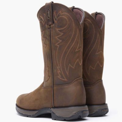 Men's Rebel by Chocolate Pull-On Western Boot