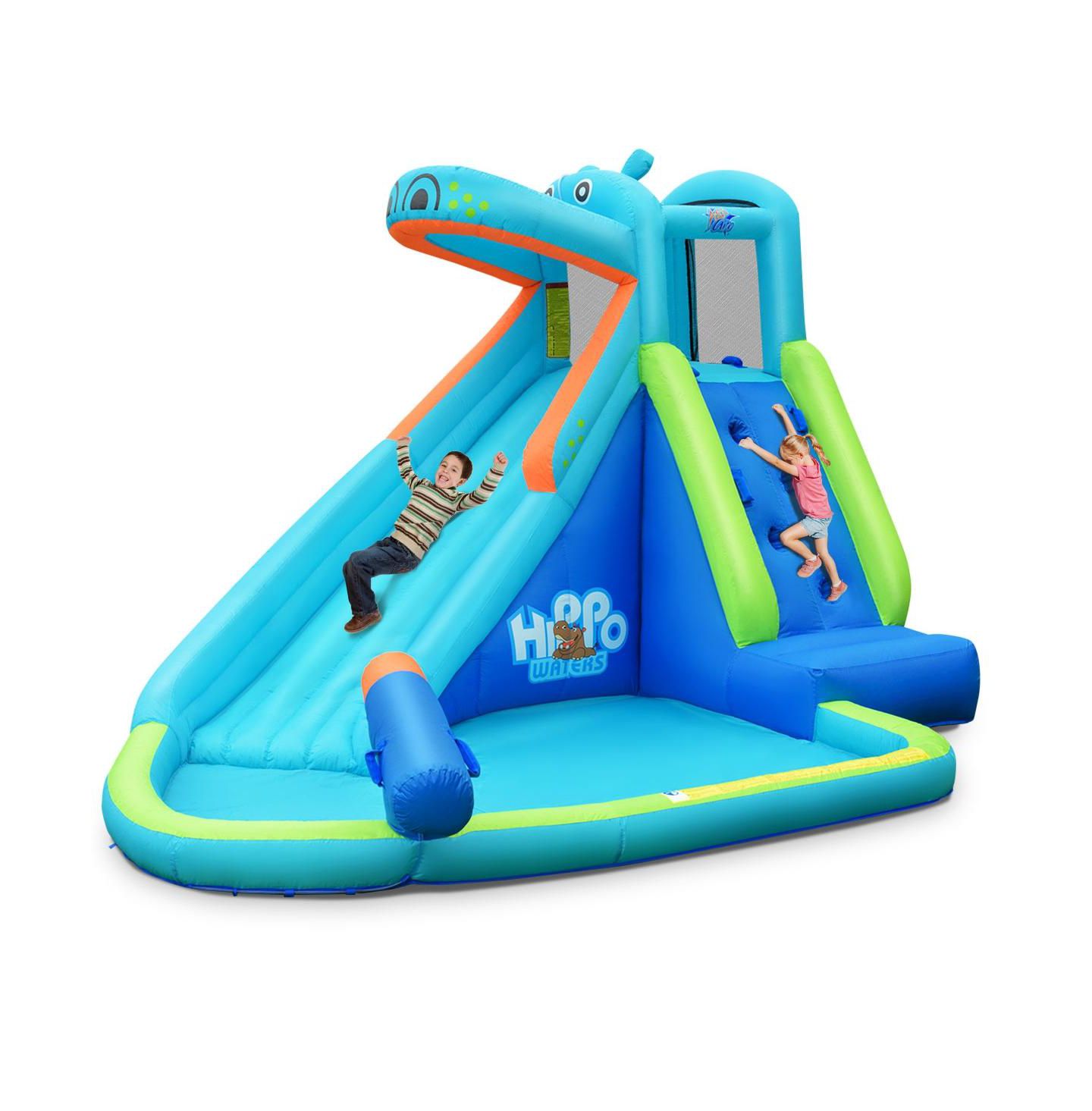 Детская игрушка Mecale Inflatable Water Pool with Splash and Slide, цвет: Синий — фото 1
