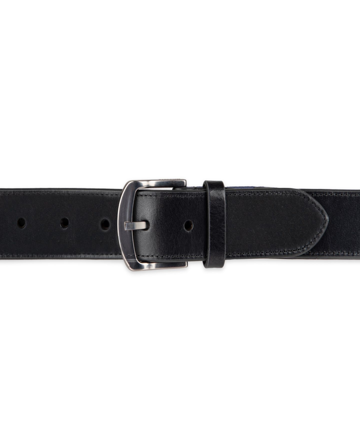 Мужской ремень Tommy Hilfiger Stretch Comfort Casual Belt, цвет: Чёрный — фото 4