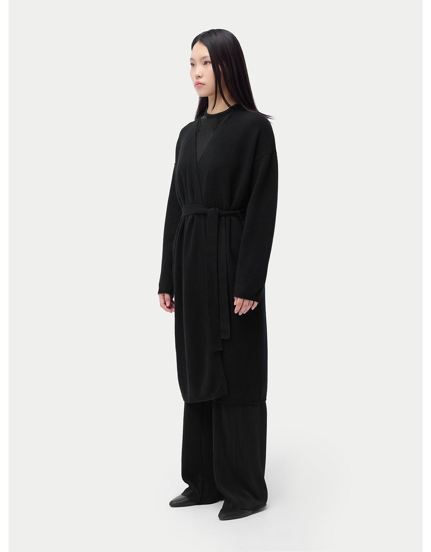 Maternity Long Cashmere Robe