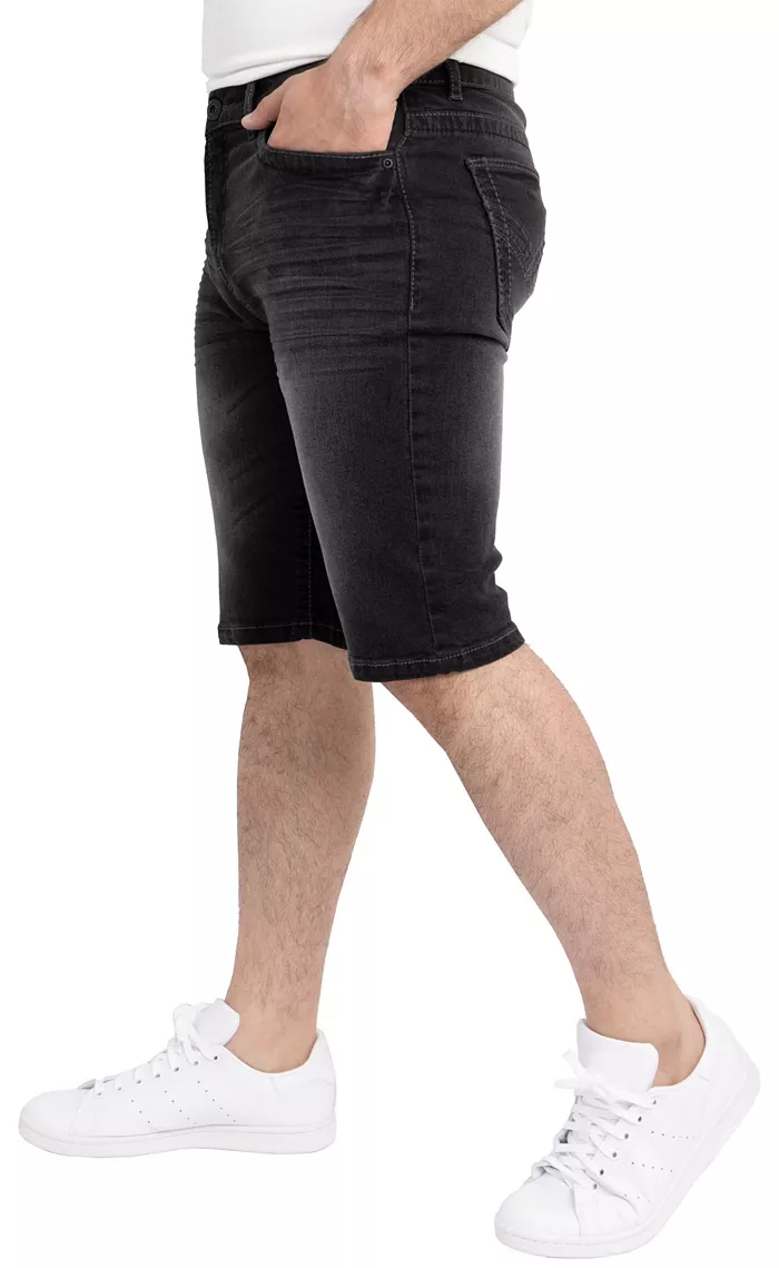 Men's Saddle Stitch Denim Shorts - thumbnail 4