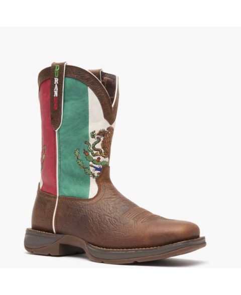 Мужские ботинки Durango Rebel by Mexico Flag Western Boot, цвет: Коричневый