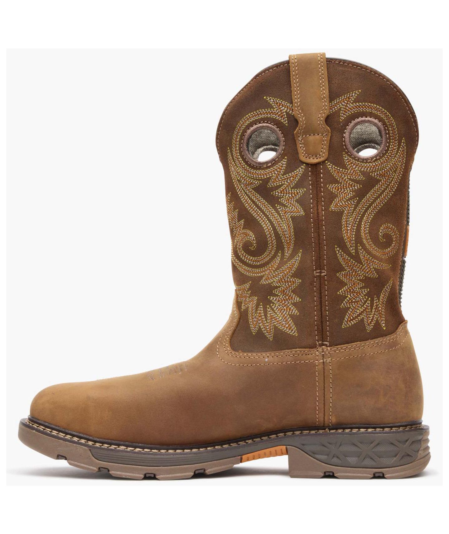 Мужские ботинки GEORGIA BOOT Carbo-Tec FLX Alloy Toe Waterproof Pull-on Work, цвет: Коричневый — фото 6