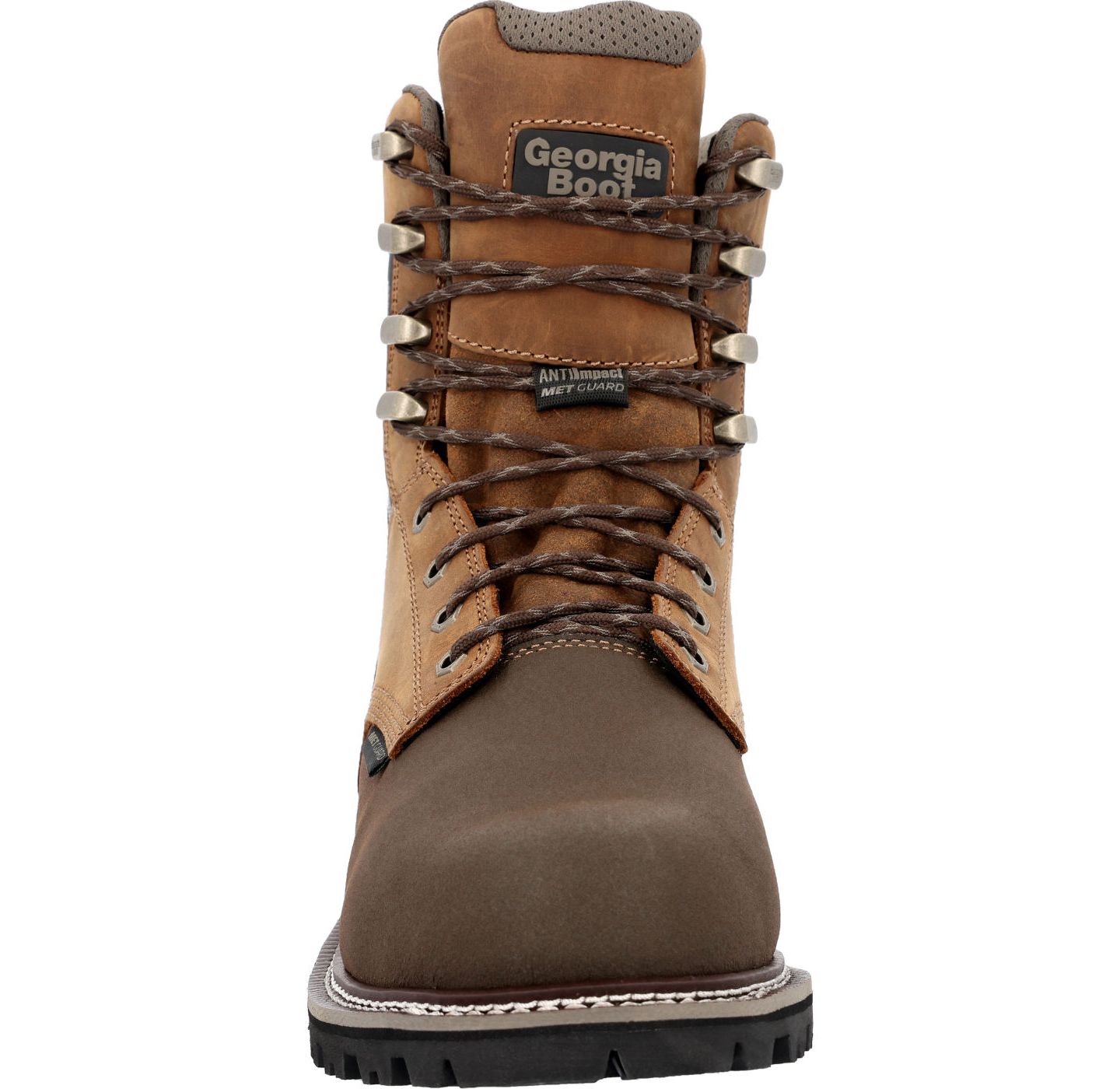 Мужские ботинки GEORGIA BOOT Brute Composite Toe Met Guard Waterproof Work Boot, цвет: Коричневый — фото 5
