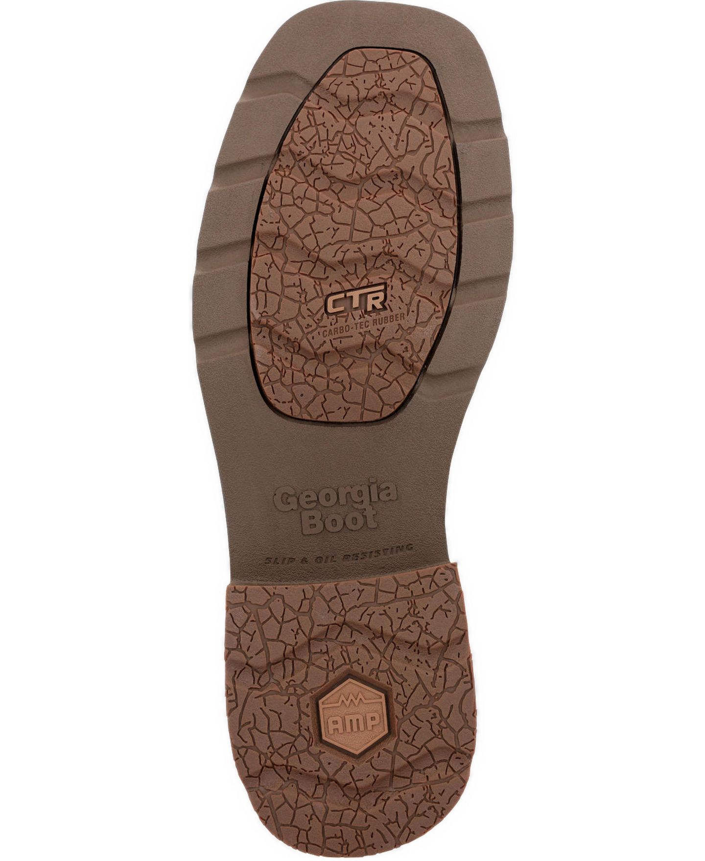Мужские ботинки GEORGIA BOOT Core 37 Western 11" Waterproof Pull-On Work Boot, цвет: Коричневый — фото 2