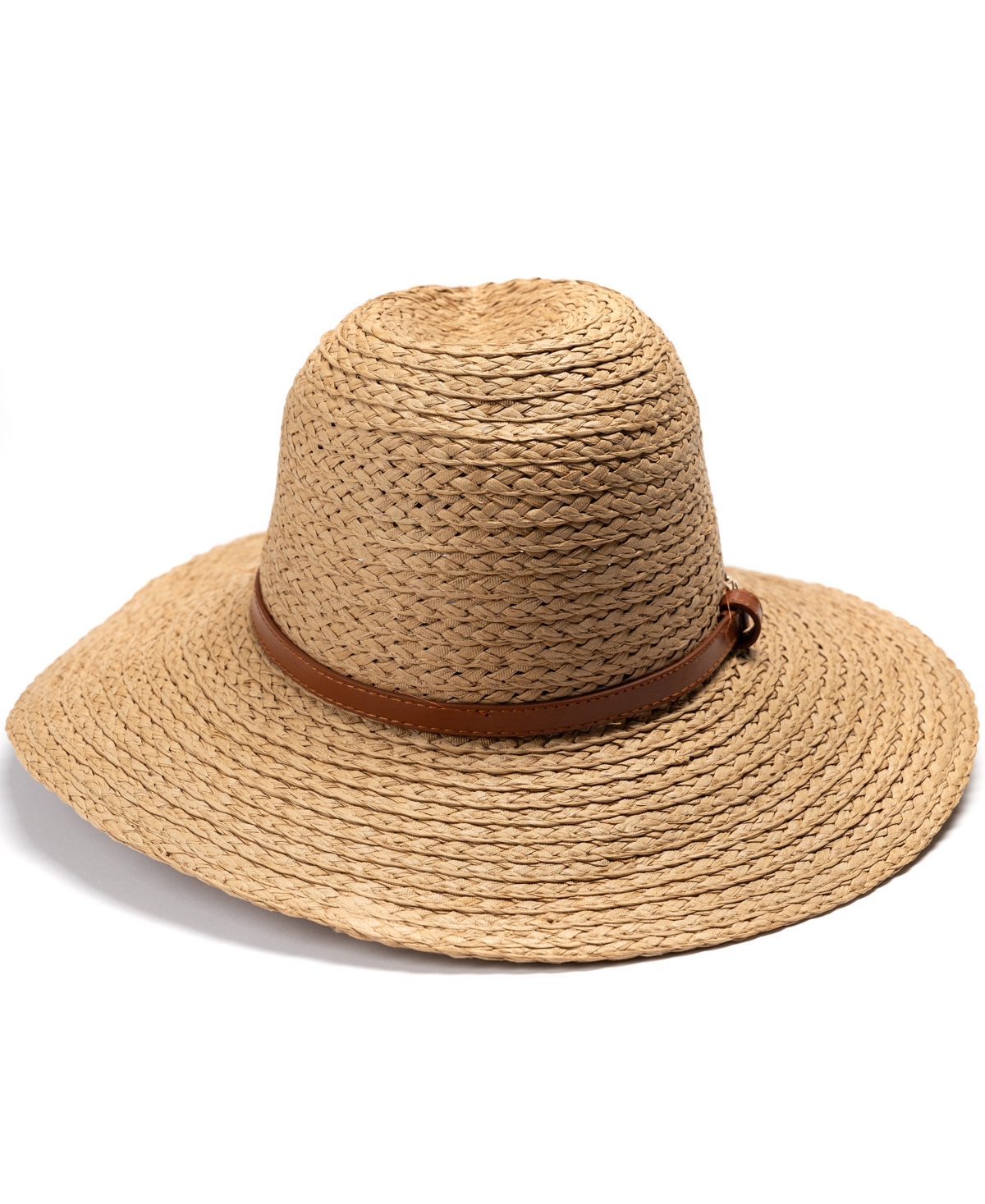 Vince Camuto Panama Hat With Horse Bit Band