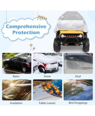 Kids Car Cover for Power Ride-On Toy Car with Storage Bag