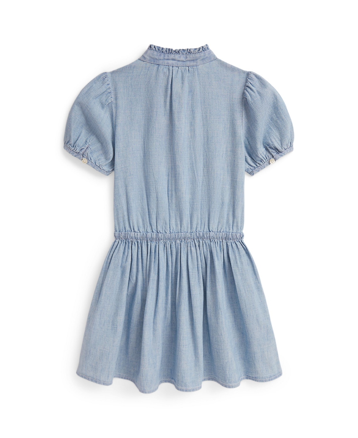Polo Ralph Lauren Toddler And Little Girls Indigo Chambray Dress