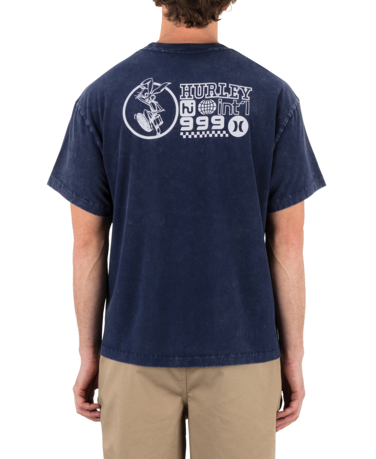 Men's Rabbit March Short Sleeve T-Shirt - Obsidian