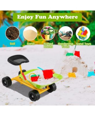 8" Heavy Duty Kids Ride-on Sand Dumper with 4 Wheels