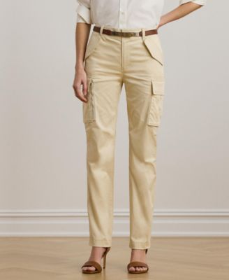Women's Cotton Sateen Cargo Pant