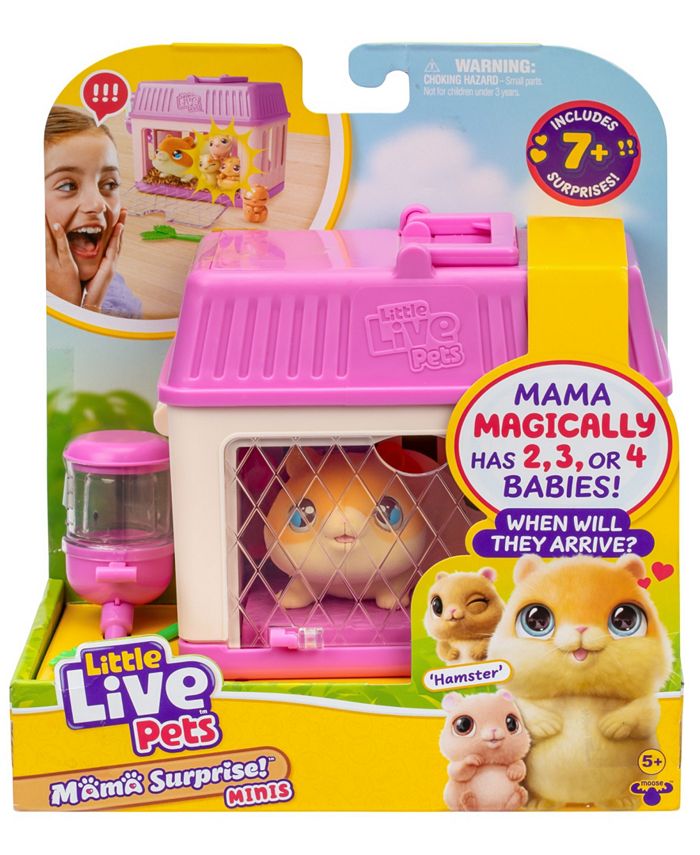 Little Live Pets Mama Surprise Mini Playset Hamster - White - No Size