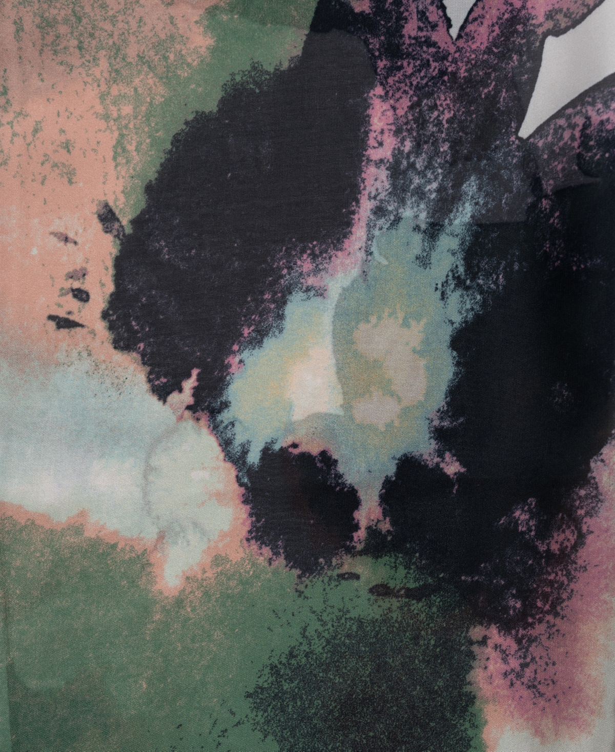Vince Camuto Ink Bloom Oblong Scarf