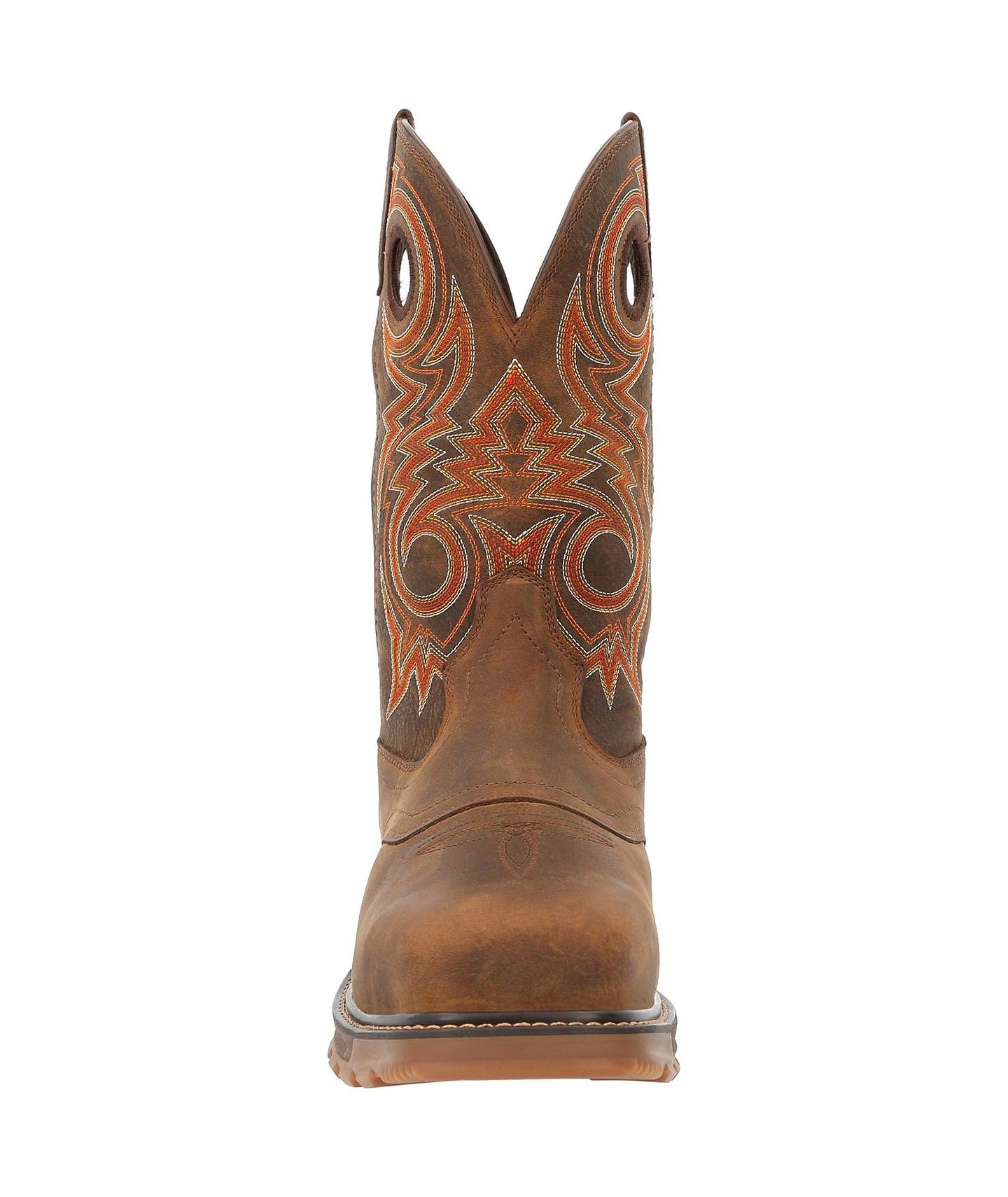 Мужские ботинки Durango Maverick XP Composite Toe Waterproof Western Work Boot, цвет: Коричневый, вариант 1 — фото 2