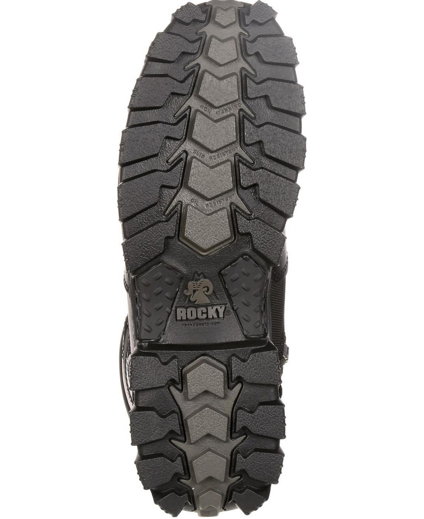 Мужские ботинки ROCKY Alpha Force Side Zip 400G Insulated Public Service Boot, цвет: Чёрный — фото 2