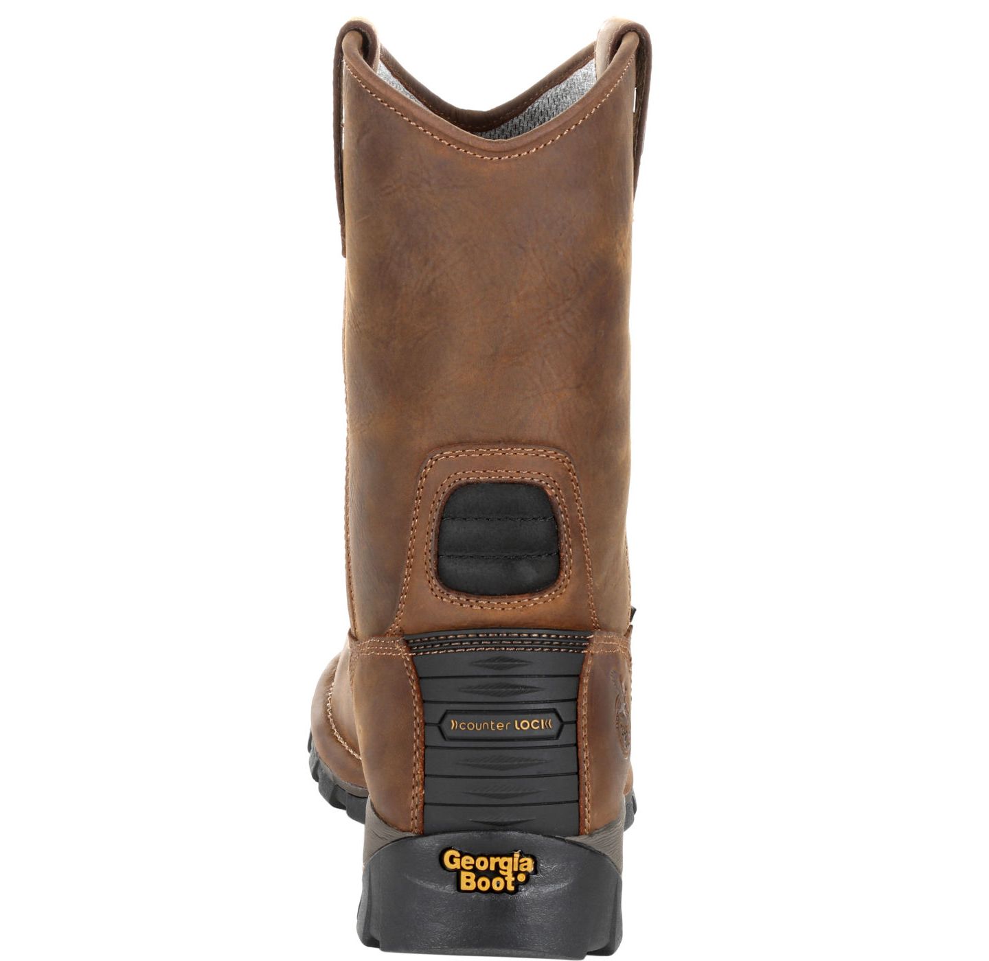 Мужские ботинки GEORGIA BOOT Eagle One Waterproof Pull On Work Boot, цвет: Коричневый — фото 4