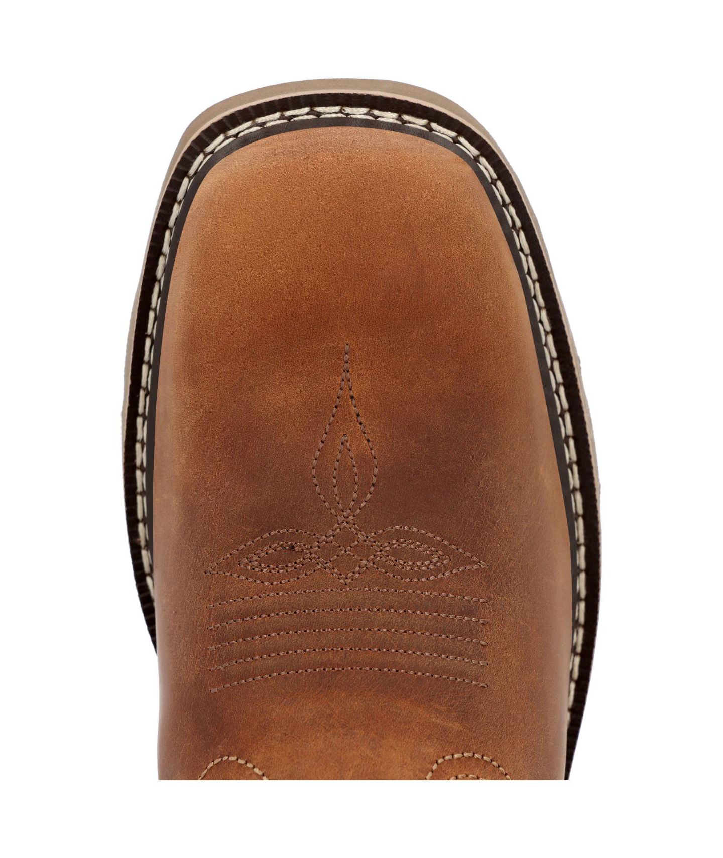 Мужские ботинки GEORGIA BOOT Core 37 Western 11" Waterproof Pull-On Work, цвет: Коричневый ржавый — фото 8