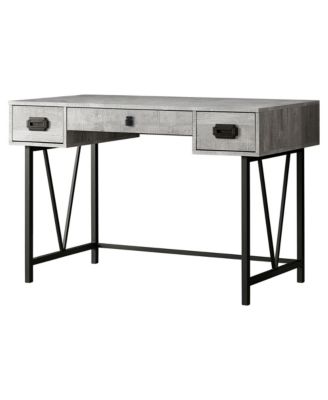 Modern Workstation Desk with 2 Drawers – Ideal for Home Office