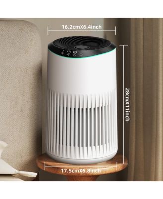 HEPA Air Purifier for Bedroom Home, With Essential Oil Diffuser, Sleep Mode, Up to 225 Sqft 2 Pack