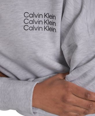 Women's Mini Triple Logo Pullover Sweatshirt