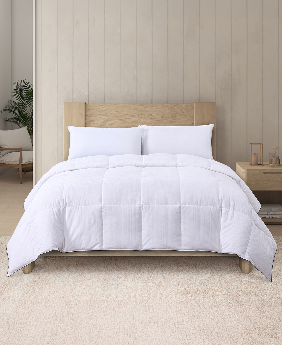 COLUMBIA PREMIUM DUCK FEATHER COMFORTER, KING 