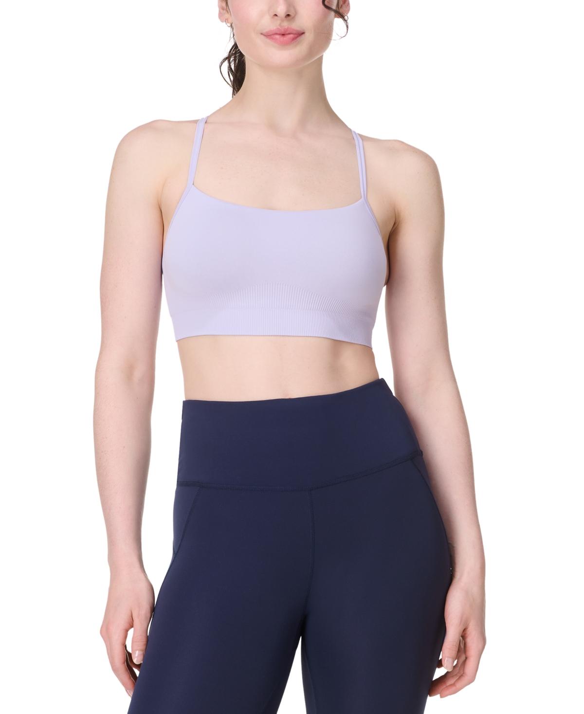 Women's Spirit Restored Seamless Yoga Bra - Day Break Blue