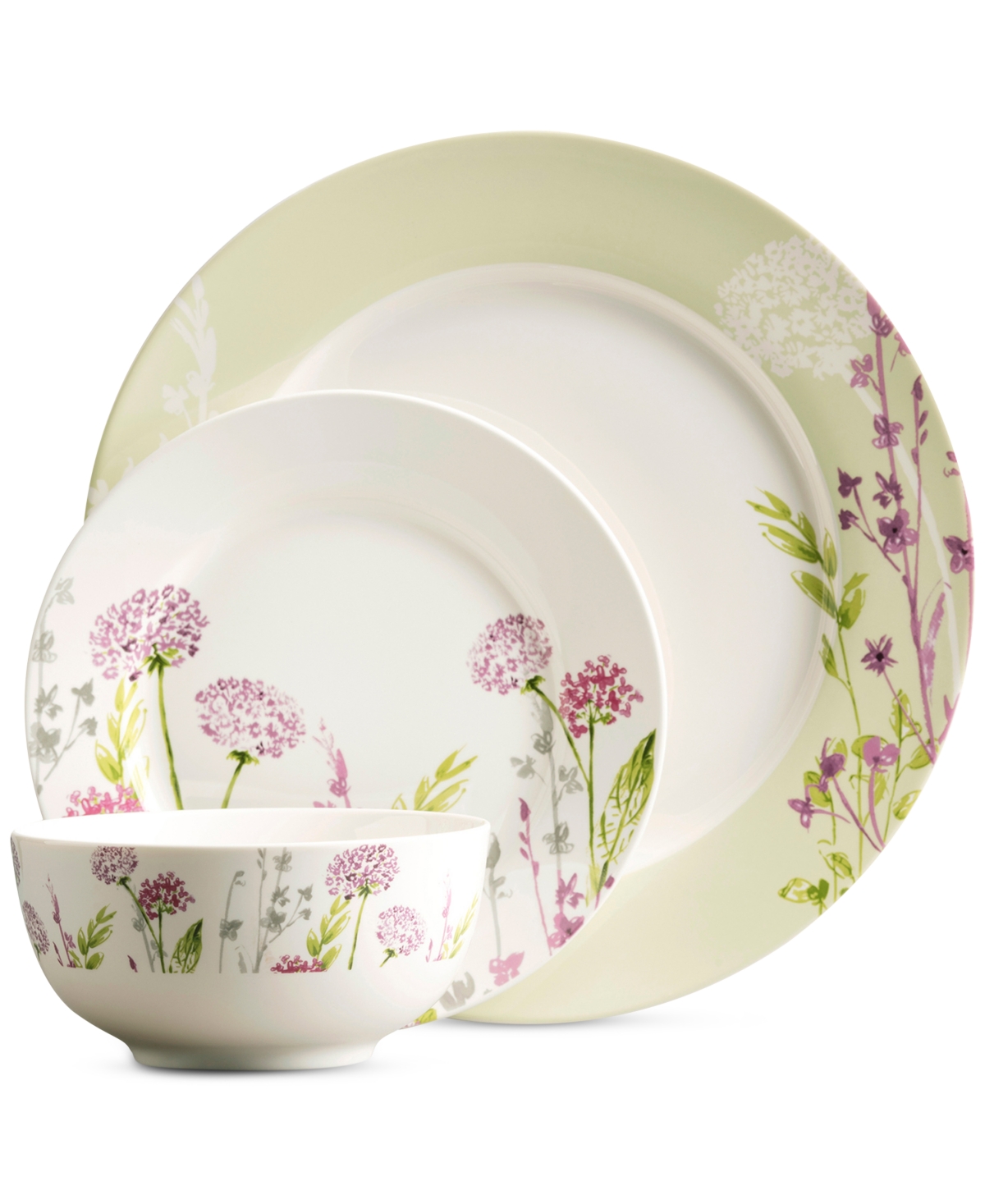 Floral Spree 12-Pc. Dinnerware Set, Service for 4 - Multicolor