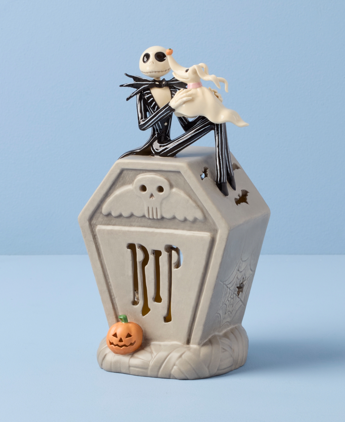 Lenox Nightmare Before Christmas Covered Candy Jar In Multi
