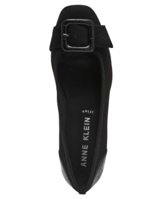 Women's Wyatt Buckle Wedge Pumps