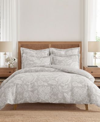 Sarrah Textured 3-Pc. Comforter Set, Full/Queen