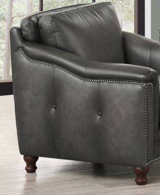 Belfast 42" Top Grain Leather Armchair
