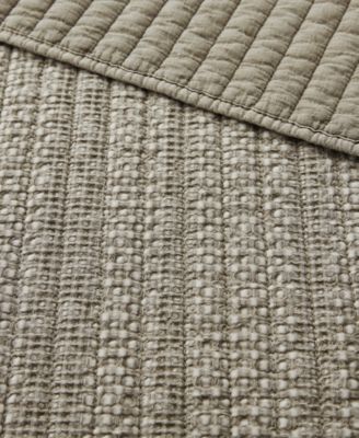 Loden Stone Washed 3-Pc. Quilt Set, Full/Queen