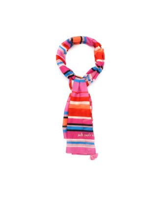 Women's Sunny Stripe Oblong Scarf