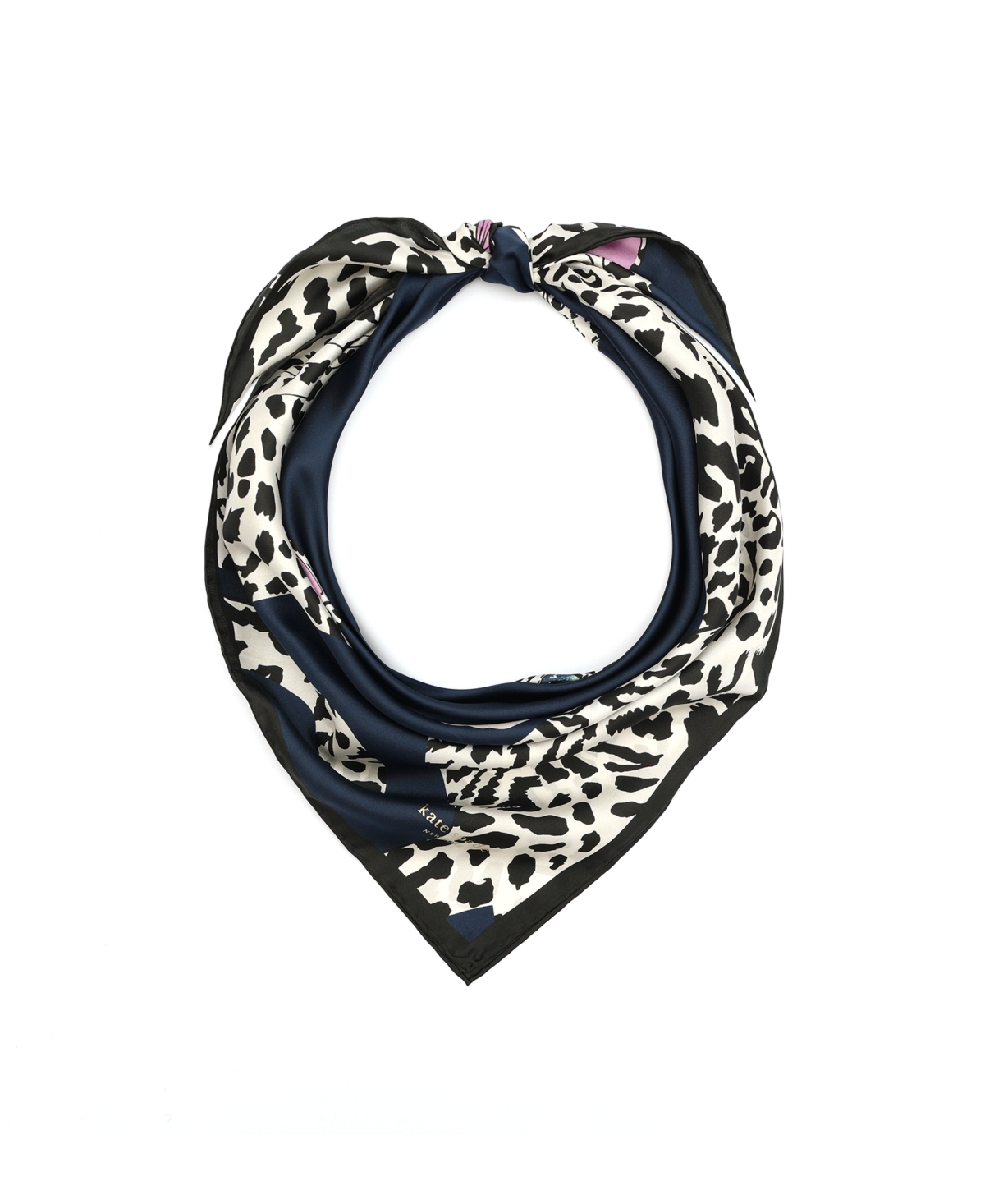 Kate Spade Women's Leopard Silk Square Scarf