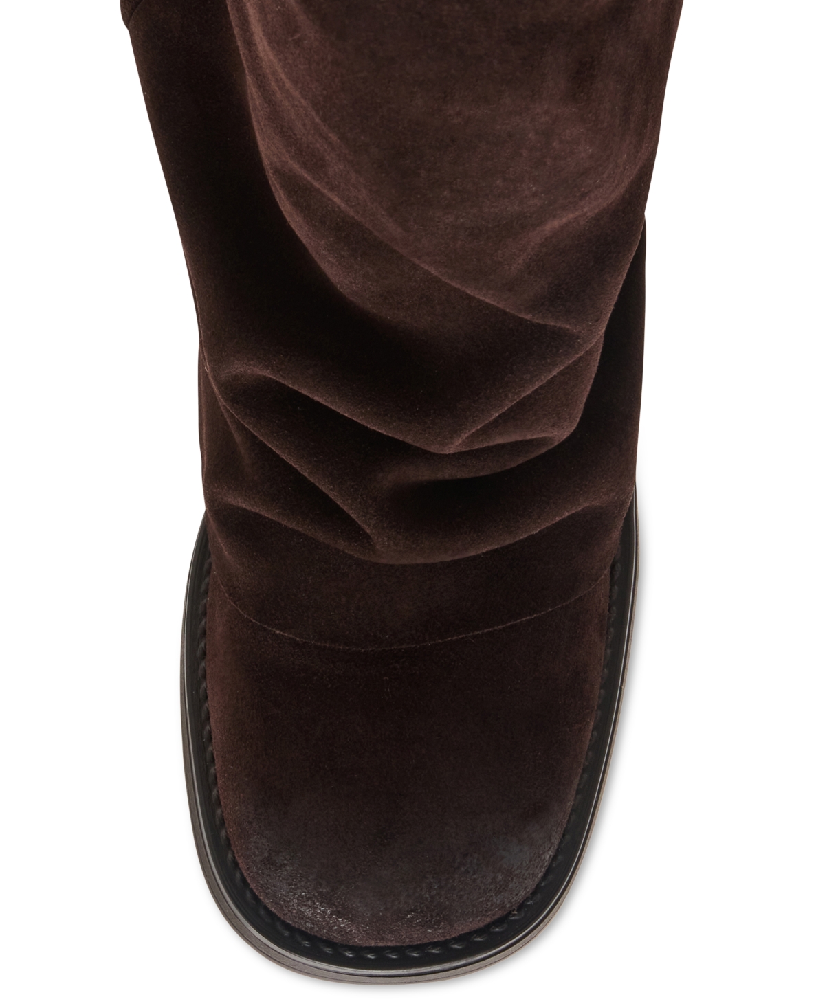 Shop Steve Madden Women's Benton Mid-shaft Foldover Cuff Moto Boots