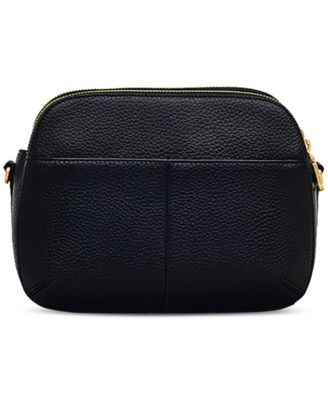 Dukes Place Medium Leather Ziptop Crossbody Bag