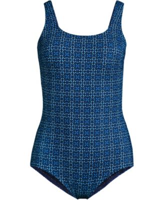 Petite Tugless Low Leg One Piece Swimsuit