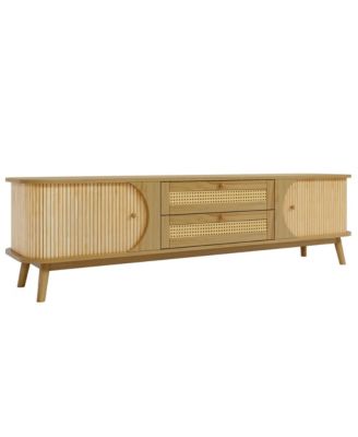 Streamdale Rattan TV Stand for TVs up to 75''