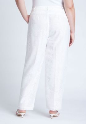 Women's Plus Size Burnout Trouser
