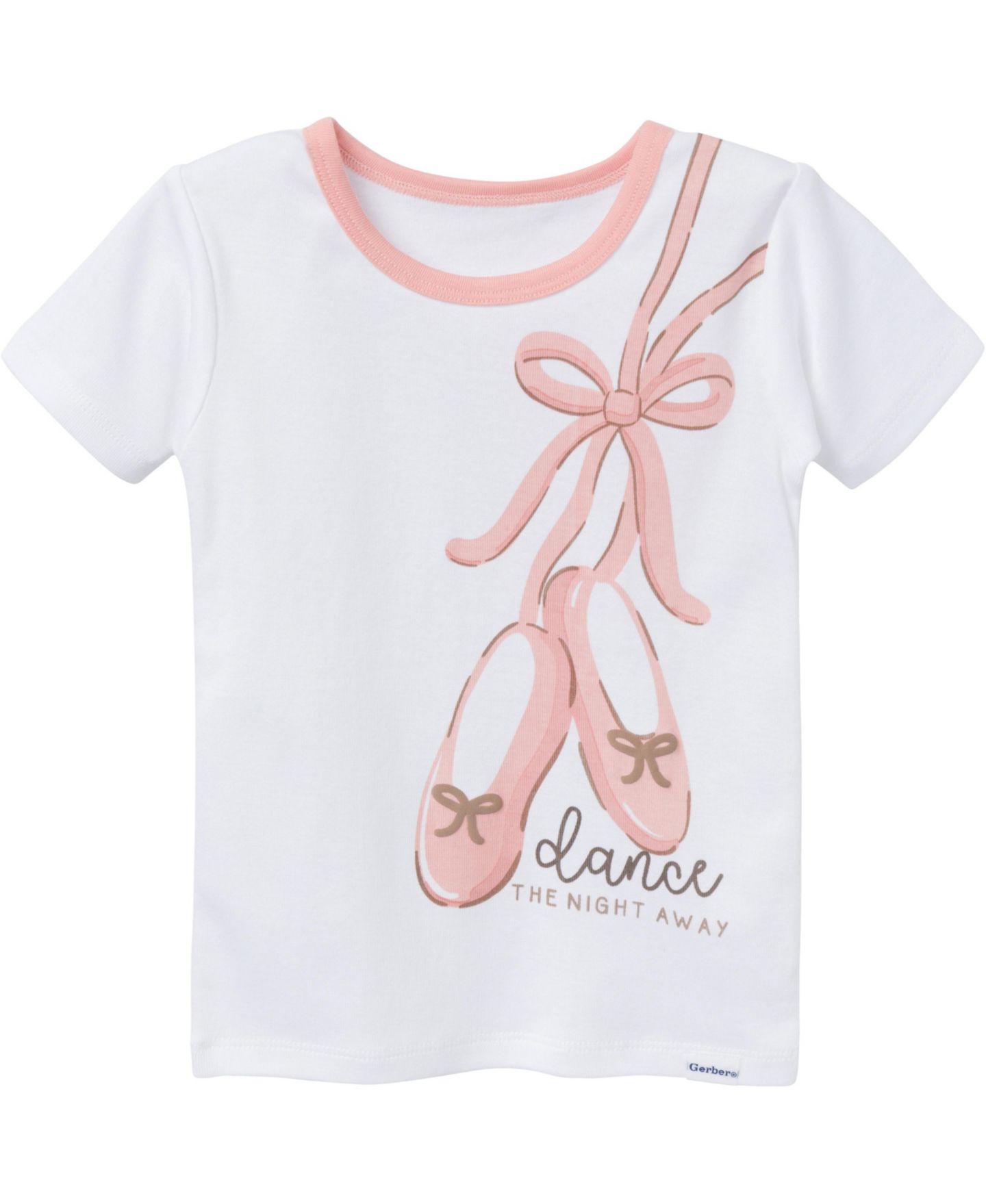 Детские пижамы Gerber Baby Boys Top and Shorts Pajama Sets, 4-Piece, Stripes, цвет: Ballet Slippers — фото 8