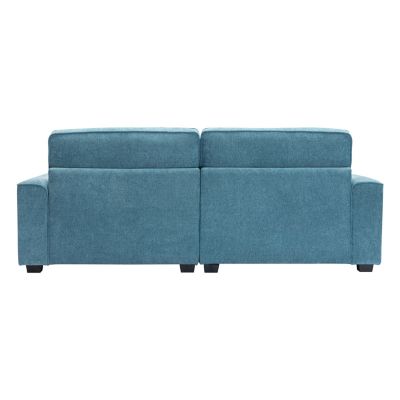 Streamdale Plush Fabric Sofa with Sleek Arms (79.5")