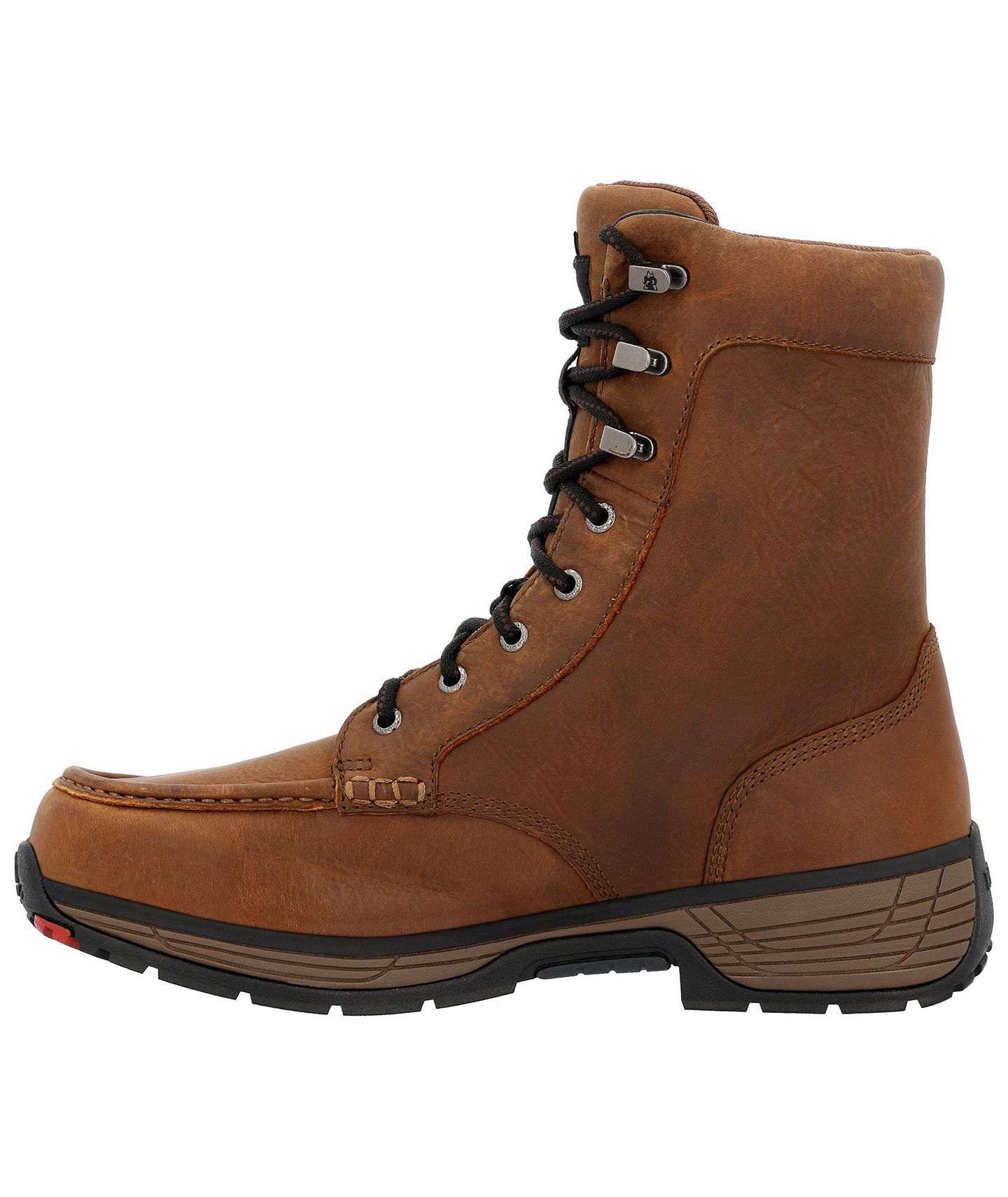 Мужские ботинки ROCKY Treadflex Waterproof Work Boot, цвет: Crazy Horse — фото 6